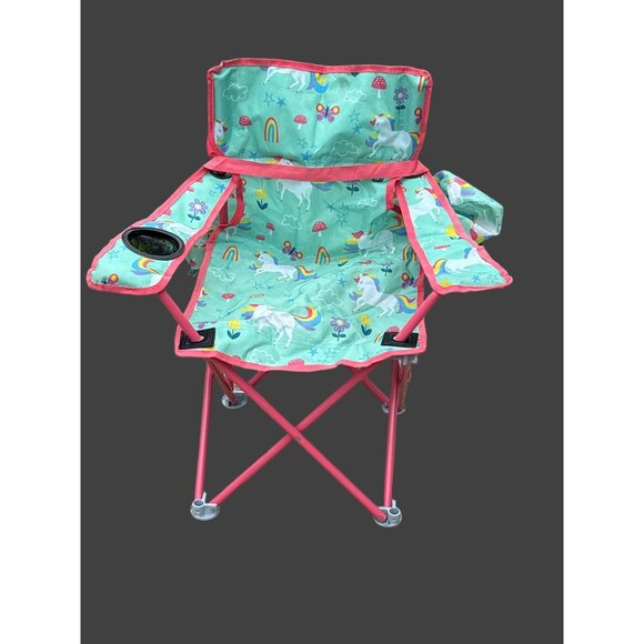 CRcKT Kids Unicorn Folding Chair Complete with Carrying Bag - Picture 1 of 3